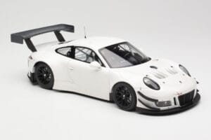 Porsche 911 991.2 GT3 R Balts ar Melniem Diskiem Minichamps 1:18 155186900 Metāls — attēls 4 no 6