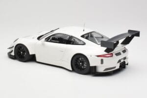 Porsche 911 991.2 GT3 R Balts ar Melniem Diskiem Minichamps 1:18 155186900 Metāls — attēls 5 no 6