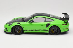 Porsche 911 991.2 GT3 RS Weissach Package Zaļš Minichamps 1:18 153068233 Metāls — attēls 3 no 6