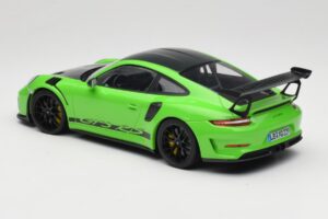 Porsche 911 991.2 GT3 RS Weissach Package Zaļš Minichamps 1:18 153068233 Metāls — attēls 5 no 6