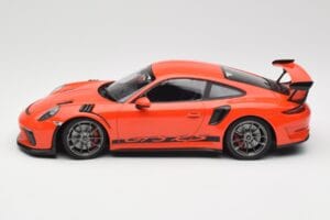 Porsche 911 991.2 GT3 RS Lava Orange & Sudraba Diski Minichamps 1:18 155068225 Metāls — attēls 3 no 6