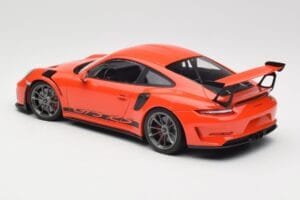 Porsche 911 991.2 GT3 RS Lava Orange & Sudraba Diski Minichamps 1:18 155068225 Metāls — attēls 5 no 6