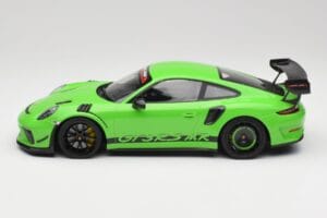 Porsche 911 991.2 GT3 RS Manthey Racing Racing Zaļš Minichamps 1:18 MR-911-GT3RS-1802 Metāls — attēls 3 no 6