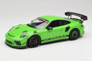 Porsche 911 991.2 GT3 RS Manthey Racing Racing Zaļš Minichamps 1:18 MR-911-GT3RS-1802 Metāls