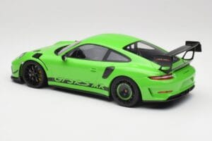 Porsche 911 991.2 GT3 RS Manthey Racing Racing Zaļš Minichamps 1:18 MR-911-GT3RS-1802 Metāls — attēls 5 no 6
