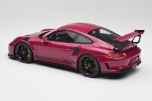 Porsche 911 991.2 GT3 RS Ruby Star GT Spirit 1:18 GT911 Sveķi — attēls 5 no 6