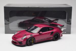 Porsche 911 991.2 GT3 RS Ruby Star GT Spirit 1:18 GT911 Sveķi — attēls 6 no 6