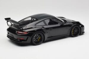 Porsche 911 991.2 GT3 RS Weissach Package Melns & Melni Riteņi Minichamps 1:18 153068228 Metāls — attēls 2 no 6