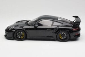 Porsche 911 991.2 GT3 RS Weissach Package Melns & Melni Riteņi Minichamps 1:18 153068228 Metāls — attēls 3 no 6