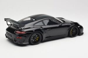 Porsche 911 991.2 GT3 RS Weissach Package Melns Ar Melniem Diskiem Minichamps 1:18 153068321 Metāls — attēls 2 no 6
