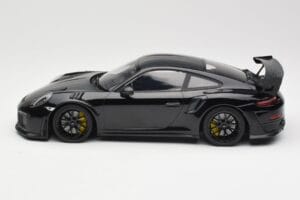 Porsche 911 991.2 GT3 RS Weissach Package Melns Ar Melniem Diskiem Minichamps 1:18 153068321 Metāls — attēls 3 no 6