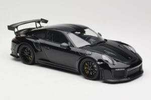 Porsche 911 991.2 GT3 RS Weissach Package Melns Ar Melniem Diskiem Minichamps 1:18 153068321 Metāls — attēls 4 no 6