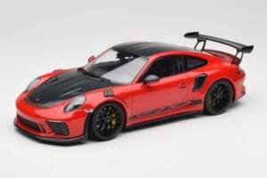 Porsche 911 991.2 GT3 RS Weissach Package Guards Red Melni Diski Minichamps 1:18 153068223 Metāls