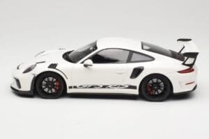 Porsche 911 991.2 GT3 RS Balts ar Melniem Diskiem Minichamps 1:18 155068224 Metāls — attēls 3 no 6