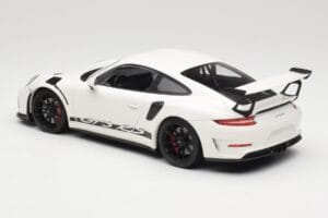 Porsche 911 991.2 GT3 RS Balts ar Melniem Diskiem Minichamps 1:18 155068224 Metāls — attēls 5 no 6