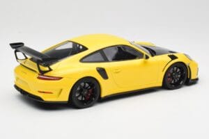 Porsche 911 991.2 GT3 RS Dzeltens ar Melniem Diskiem Minichamps 1:18 155068231 Metāls — attēls 2 no 6