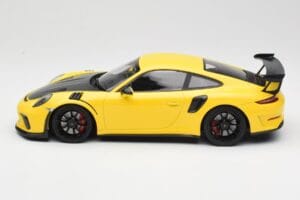 Porsche 911 991.2 GT3 RS Dzeltens ar Melniem Diskiem Minichamps 1:18 155068231 Metāls — attēls 3 no 6