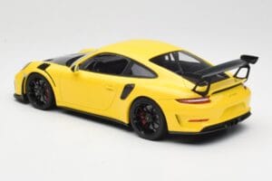 Porsche 911 991.2 GT3 RS Dzeltens ar Melniem Diskiem Minichamps 1:18 155068231 Metāls — attēls 5 no 6