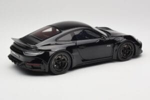 Porsche 911 992 Brabus 900 Rocket-R Obsidian Black GT Spirit 1:18 GT502 Sveķi — attēls 2 no 6
