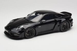 Porsche 911 992 Brabus 900 Rocket-R Obsidian Black GT Spirit 1:18 GT502 Sveķi
