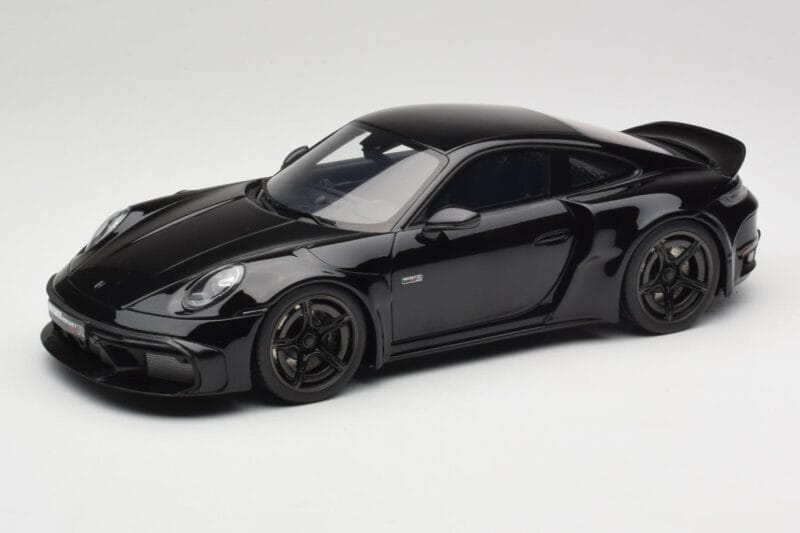 Porsche 911 992 Brabus 900 Rocket-R Obsidian Black GT Spirit 1:18 GT502 Sveķi