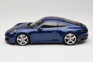 Porsche 911 992 Carrera 4S Blue Metallic Minichamps 1:18 153067327 Metāls — attēls 3 no 6
