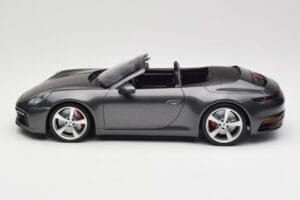 Porsche 911 992 Carrera 4S Kabriolets Agate Grey Metallic Minichamps 1:18 155067336 Metāls — attēls 3 no 6