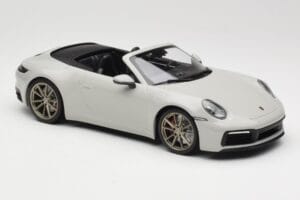 Porsche 911 992 Carrera 4S Kabriolets Pelēks Minichamps 1:18 155067335 Metāls — attēls 4 no 6