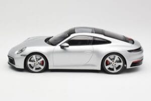 Porsche 911 992 Carrera 4S Sudrabs Minichamps 1:18 155067322 Metāls — attēls 3 no 6