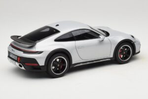 Porsche 911 992 Dakar Ice Grey Metallic Norev 1:18 187242 Metāls — attēls 3 no 8