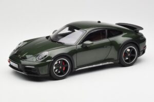 Porsche 911 992 Dakar Oak Zaļš Metālisks Norev 1:18 187241 Metāls