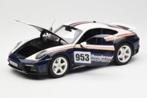 Porsche 911 992 Dakar Rough Roads Norev 1:18 187240 Metāls — attēls 2 no 9