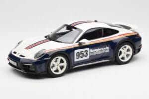 Porsche 911 992 Dakar Rough Roads Norev 1:18 187240 Metāls