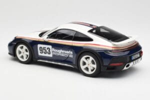 Porsche 911 992 Dakar Rough Roads Norev 1:18 187240 Metāls — attēls 8 no 9