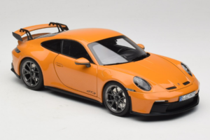 Porsche 911 992 GT3 Bahama Yellow Norev 1:18 187387 Metāls — attēls 6 no 8