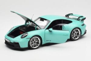 Porsche 911 992 GT3 Mint Zaļš Norev 1:18 187316 Metāls — attēls 2 no 8