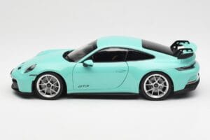 Porsche 911 992 GT3 Mint Zaļš Norev 1:18 187316 Metāls — attēls 4 no 8