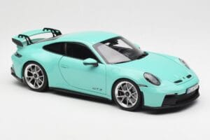 Porsche 911 992 GT3 Mint Zaļš Norev 1:18 187316 Metāls — attēls 6 no 8