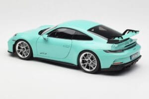 Porsche 911 992 GT3 Mint Zaļš Norev 1:18 187316 Metāls — attēls 7 no 8