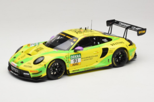 Porsche 911 GT3 R #91 T. Preining Manthey EMA DTM Hockenheim Champion 2023 Minichamps 1:18 MG-M-911-DTM-n91-23-1801 Metāls