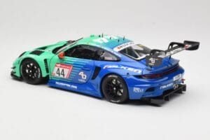 Porsche 911 992 GT3 R Falken #44 D. Eriksson / T. Heinemann 24 Hours of Nurburgring 2023 Minichamps 1:18 113236344 Metāls — attēls 7 no 8