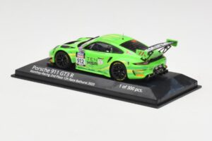 Porsche 911 GT3 R 992 #912 Manthey Racing M. Campbell / M. Jaminet / T. Preining Bathurst 12 Hour 2023 Minichamps 1:43 MG-M-9 — attēls 3 no 4