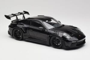 Porsche 911 992 GT3 RS Melns & Melni Diski Concept Minichamps 1:18 911992003 Metāls — attēls 6 no 8