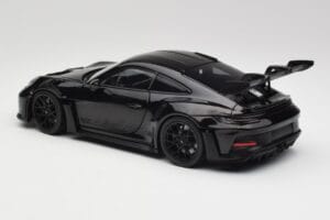 Porsche 911 992 GT3 RS Melns & Melni Diski Concept Minichamps 1:18 911992003 Metāls — attēls 7 no 8
