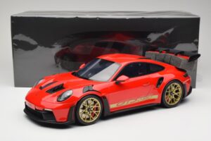 Porsche 911 992 GT3 RS Guards Red GT Spirit 1:12 GT939 Sveķi — attēls 6 no 6