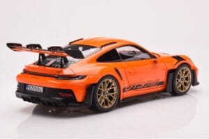 Porsche 911 992 GT3 RS Gulf Oranžs Norev 1:18 187360 Metāls — attēls 3 no 8