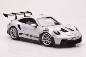 Porsche 911 992 GT3 RS Ice Pelēks Norev 1:18 187359 Metāls — attēls 6 no 8