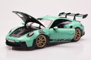 Porsche 911 992 GT3 RS Mint Zaļš Norev 1:18 187362 Metāls — attēls 2 no 8