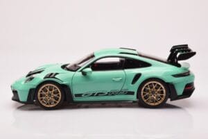 Porsche 911 992 GT3 RS Mint Zaļš Norev 1:18 187362 Metāls — attēls 4 no 8