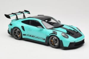 Porsche 911 992 GT3 RS Python Green & Dark Silver Wheels Minichamps 1:18 110062026 Metāls — attēls 6 no 8